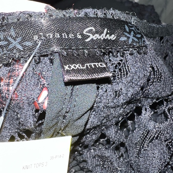 Anne Klein Sloane & Sadie Lace Blouse - Picture 8 of 9